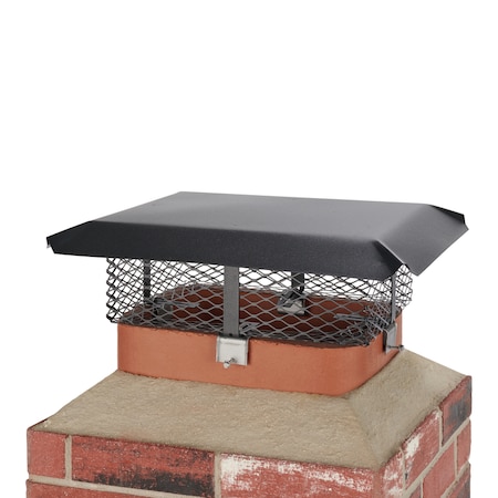 Hy-C HY-C Shelter Powder Coated Steel Chimney Cover SCADJ-L-C